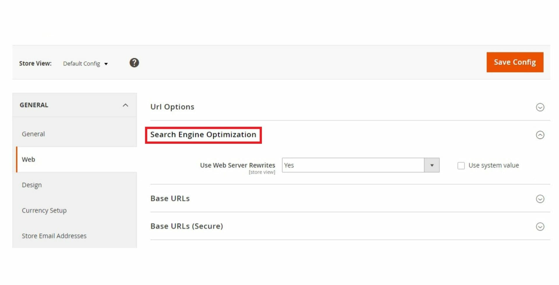 ottimizzazione url per la seo su magento 2