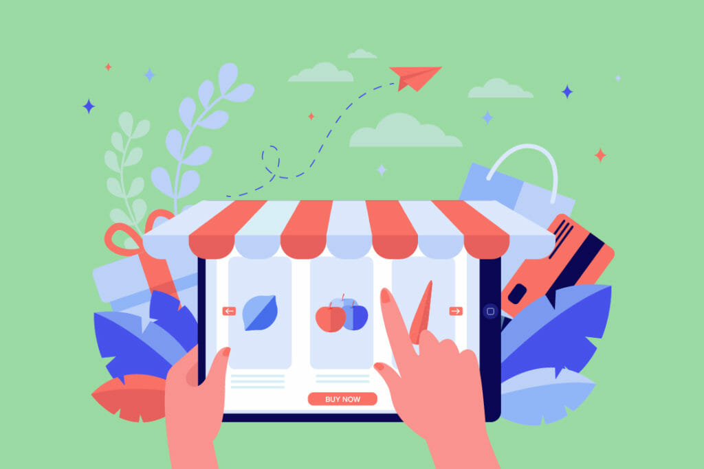 e-commerce di prodotti alimentari