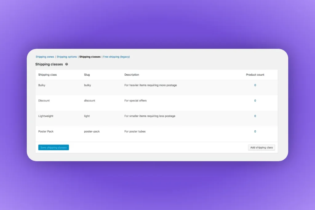 Impostare la spedizione gratuita su Woocommerce